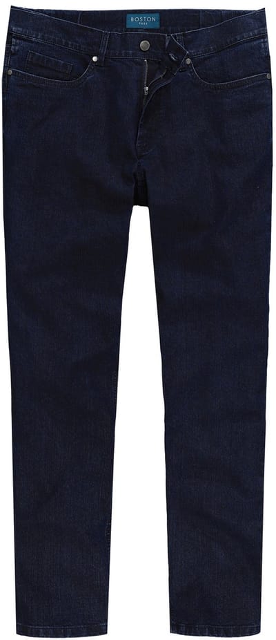 Boston Park - Heren - Jeans traveller-band 5-pocket regular fit - Donkerblauw denim - Maat 56