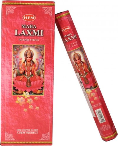 HEM Maha Laxmi wierook - GemsandGiftshop.nl