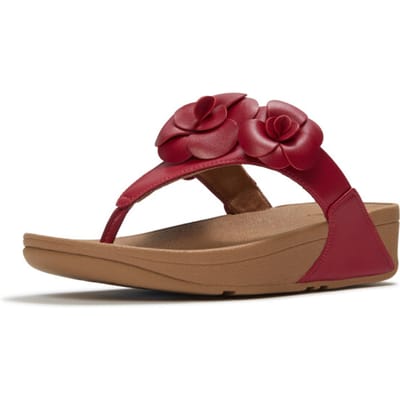 FitFlop Dames teenslippers Lulu Flower teenslippers met teenband A4N