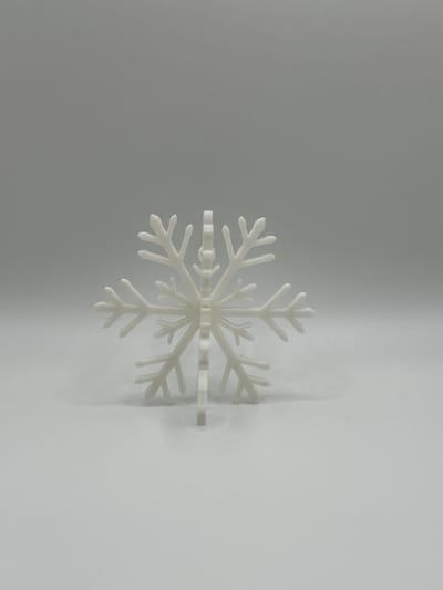Snowflake Ornament - 6-pack