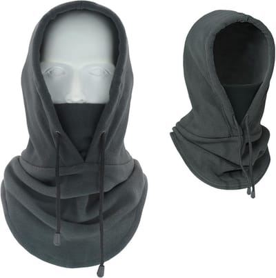 Fleece Balaclava voor Winter, Ademend Gezichtsmasker voor Skiën en Outdoor Activiteiten