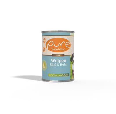 Pure - Natvoer - puppy/welpen - 400 gram - Paard