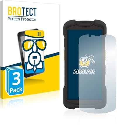 Screenprotector 3 Stuks voor Zebra TC78 Beschermglas transparant