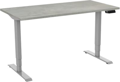 GAME HERO Marvel Bureau Elektrisch Verstelbaar 2 Motorig - Grijs Frame - Oxyd Blad - 160 x 80 cm