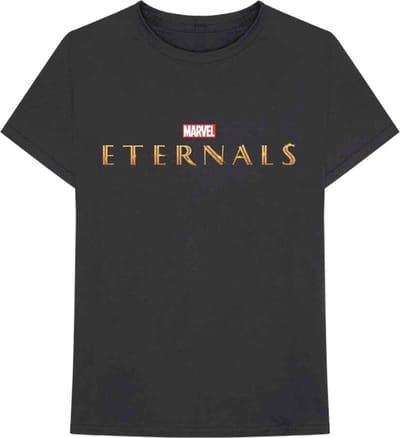Marvel Eternals - Logo Heren T-shirt - S - Zwart