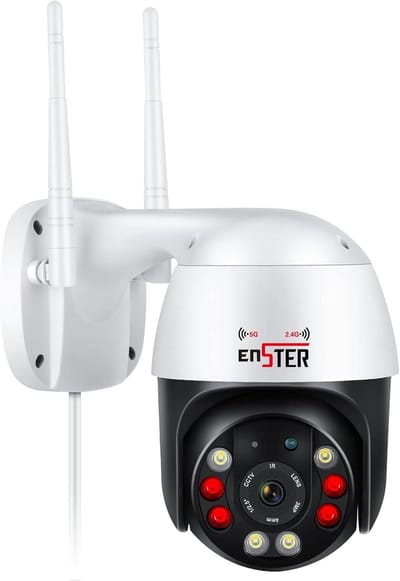 Beveiligingscamera Buiten - Wifi Camera Outdoor - Woning Beveiligen - 355 Graden Draaibaar - 50x100x20mm