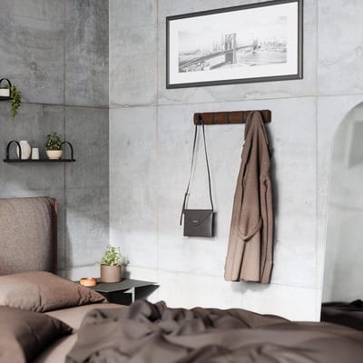 kapstok,mobiel Kledingrek,voor kleding,jassen,hoeden, tassen - Coat Rack Wall - Wall Coat Rack_‎50.8 x 3.1 x 6.5 cm