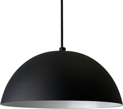 Bamyum Hanglamp Vintage E27 26cm Zwart Metalen Lamp