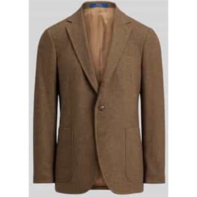 modern fit colbert met wol model 'HERRINGBONE'