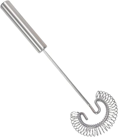 Handmixer Keuken - Spatel Klopper - Beslag Maken - Ergonomische Handgreep - 27 cm - Zilver