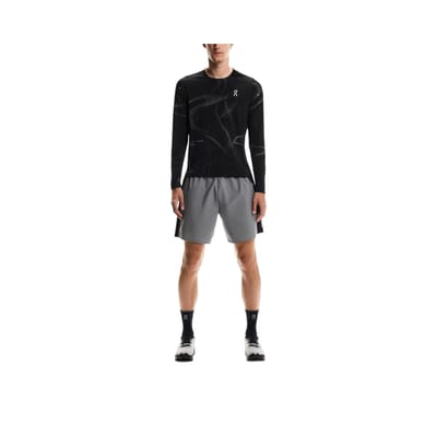 Op Performance Lumos Logo Ronde Hals Raglan Lange Mouw T-Shirt Heren T-Shirts 1MF30230553 M black