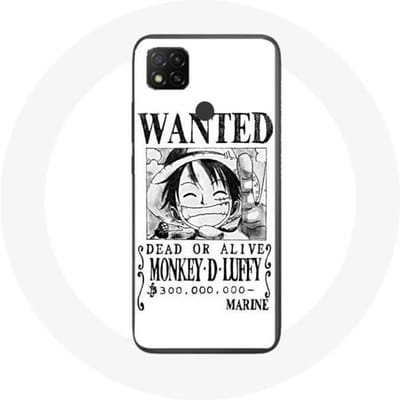 Xiaomi Redmi 9C hoesje One Piece Manga Research Poster Wit wit