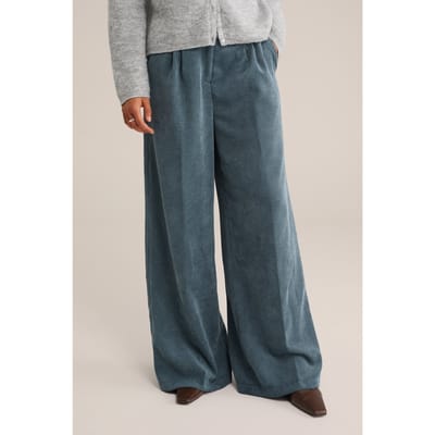 WE Fashion Trouser Petrol Taglia: W32 | Pantaloni Outlet | Donna