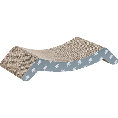 Krabplank Star - Blauw - 44,5 x 21 x 8 cm - Beeztees - Met Catnip