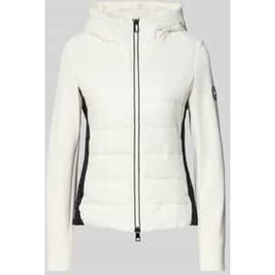 Slim fit gewatteerd jack met capuchon