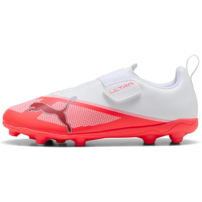 Puma Ultra 7 Play V Fg/ag Rb Junioren Voetbalschoenen Rood,Wit EU 31 Kinderen