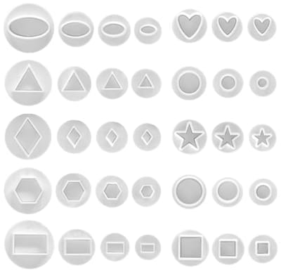 35-delige Fondant Gereedschap Set - Plunger Cutters voor Meerdere Cakevormen - Icing Mallen en Taartdecoratie voor Feestjes