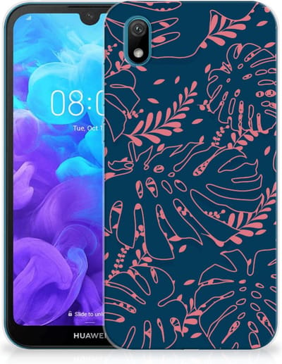 Huawei Y5 (2019) TPU Case Palm Leaves