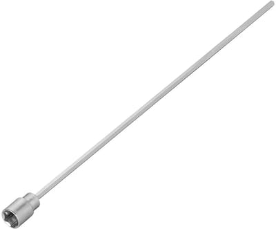 ProPlus Verlengadapter 540 mm / 19 mm – Voor caravan hoeksteun – Geschikt voor pootsleutel en accuboormachine – Zilver