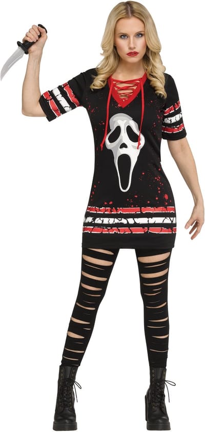 PALMER AGENCIES LTD - Scream hockeykostuum voor dames - Medium