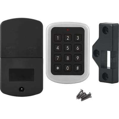 Huisbeveiliging Wachtwoord Code Slot Elektronisch Garderobe Archiefkast Ladeslot black