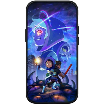 voor iPhone 15 14 Xiaomi Redmi Note 13 12 11 Pro Max X 8 7 XR Samsung Galaxy A24 A15 A05 S24 S23 Huawei OPPO A38 The Owl House Telefoonhoesje for iPhone (6)(6s) ecru
