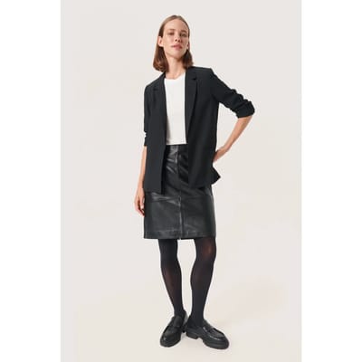 SOAKED IN LUXURY SLSHIRLEY BLAZER - Black Black