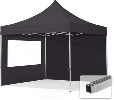 Vouwpaviljoen 3x3 m - Partytent met Zijwanden - Licht en Duurzaam Aluminium