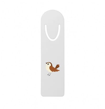 Hacebo® - Huismus metalen boekenlegger - Vogels - Dieren liefhebbers - Mus - dieren Bladwijzer boekenleggers - 12.7 cm x 3.2cm