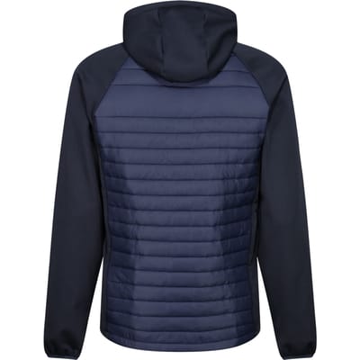 Regatta Heren Navigate Hybride Hooded Jacket (Marine / Frans Blauw)