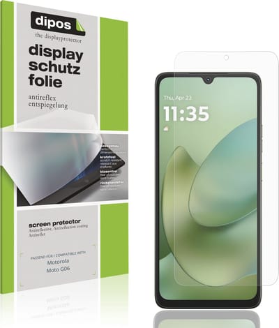 dipos – 4x Matte Beschermfolie geschikt voor Motorola Moto G06 | Krasbestendige & antireflecterende Screenprotector Ultra-Thin