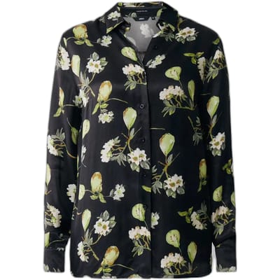 Viscose Blouse Dames Mexx Pear