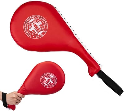 Dailygoods- Bokspads Dubbelzijdig - Kickdoelen - Taekwondo/Karate - Vechtsport - Kicktraining - Duurzaam en Flexibel 38x18x5 cm - Kickpad