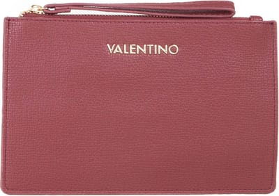 VALENTINO Utensil zak Stereo Re Soft Cosmetic Case Rosso Scuro Donkerrood