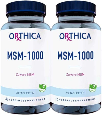 Orthica MSM-1000 - 2 x 90 tabletten - Voordeelverpakking