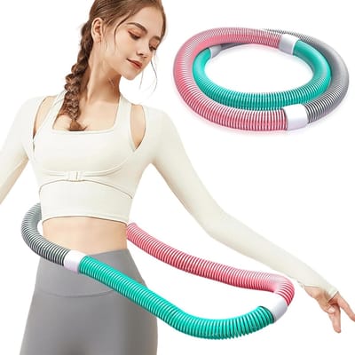 Zachte Hula Hoop voor Volwassenen - Ideaal voor Gewichtsverlies, Comfortabel Ontwerp en Draagbaar, Perfect voor Thuisgebruik en Fitness