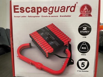 Vluchtladder Escapeguard (Brandladder) - Metaal/Nylon - 4,3 Meter