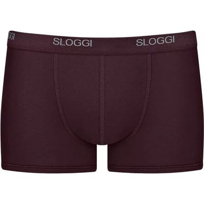 Sloggi Men Basic Short - heren boxers (2-pack) - zwart