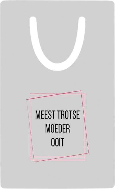 Hacebo® - meest trotse moeder ooit metalen boekenlegger - Mama - trotse moeder - Moeder cadeautjes - moederdag - verjaardagscadeau - verjaardag - cadeau - geschenk - kado - gift - moeder artikelen Bladwijzer boekenleggers - 7.6 cm x 5cm