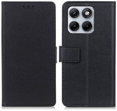 Coverup Hoesje - Geschikt voor Motorola Edge 70 Fusion Hoesje - Coverup Book Case - Zwart
