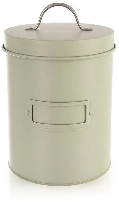 Orion Greenish Serie - Metalen Voorraadpot - 2,2 l - Groen - Met Deksel