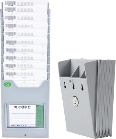 De muur zet Kaarthouder met het Opzetten van Hardware voor Timesheet en Informatieorganisatie op