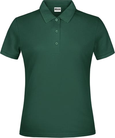 James And Nicholson Dames/dames Basic Polo Shirt (Donkergroen)