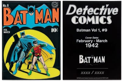 FaNaTtik DC Comics Ingot Batman Detective Comics #9 Limited Edition Coins