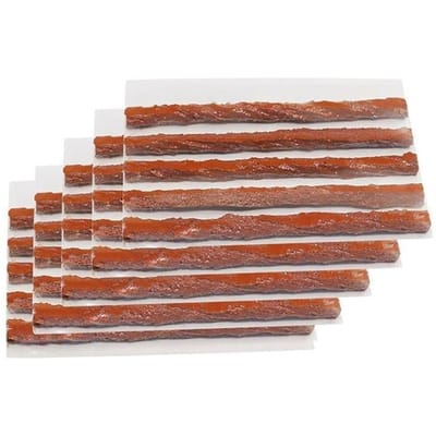 5 pièces Voiture Auto Moto Pneus Tubeless Roue Bande de Réparation Crevaison Véhicules Outils 5 Pcs brown