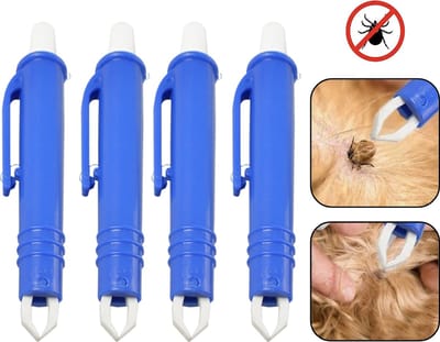 4x PD® - Tekentang voor mens en dier - Anti teek tang – Teken verwijderaar – Tekentang Hond - Tekentang Kat - Tekentang Paard - Teken pincet