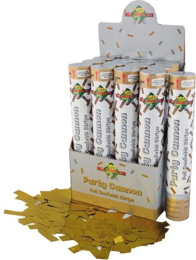 Party Cannon - Gouden Strips