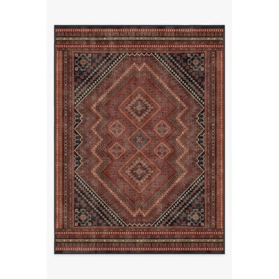 Vintage Perzisch Amberrood Kleed Wasbaar Kleed Traditionele Stijl Woonkamer Slaapkamer Decoratief Kleed Keuken Badkamer Antislip Mat 40X60cm-16x24in black