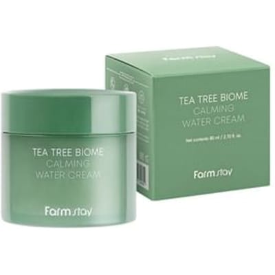 Farm Stay Tea Tree Biome Calming Water Cream 80ml (3 Options) #1PCS