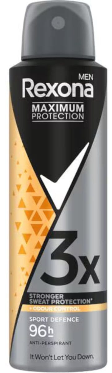 1 x Rexona – Deodorant Spray – Maximum Protection Sport Defence – 150 ml - Sport Deodorant - Sportdefensie - Transpiratiebestendig - Frisheid - Sportgeur